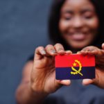Portrait of beauty young black woman
