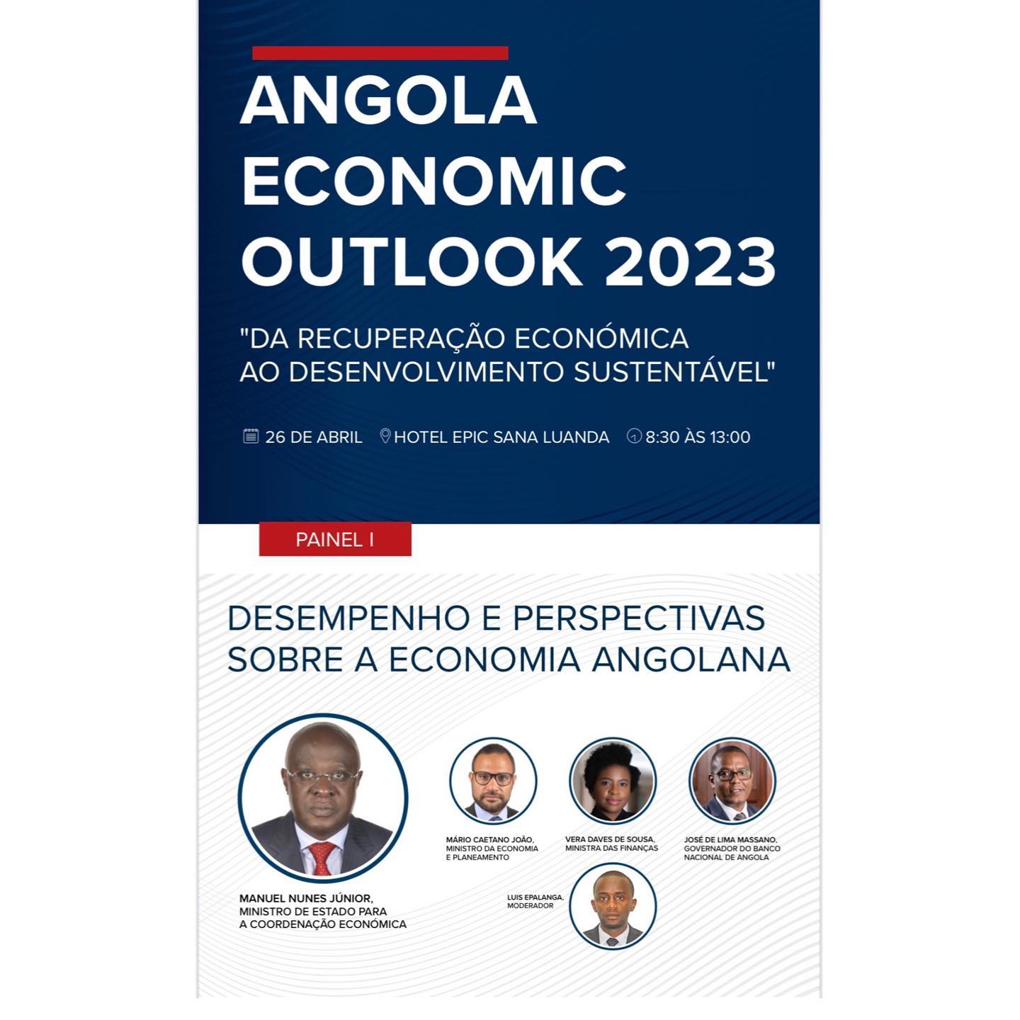 Conferência 'ANGOLA ECONOMIC OUTLOOK 2023' realizase hoje em Luanda